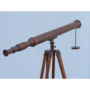 Handcrafted Model Ships Floor Standing Bronzed Harbor Master Telescope 60 ST-0123-BZ