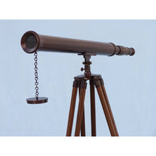 Handcrafted Model Ships Floor Standing Bronzed Harbor Master Telescope 60 ST-0123-BZ