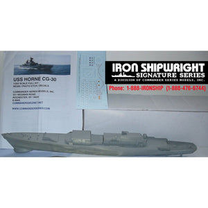 Iron Shipwrights USS Horne CG30 1985 1/350 Scale Resin Model Ship Kit 4-165