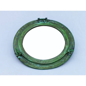Handcrafted Model Ships Brass Deluxe Class Titanic Shipwrecked Decorative Ship Porthole Mirror 24" MC-1967-24-SW-M