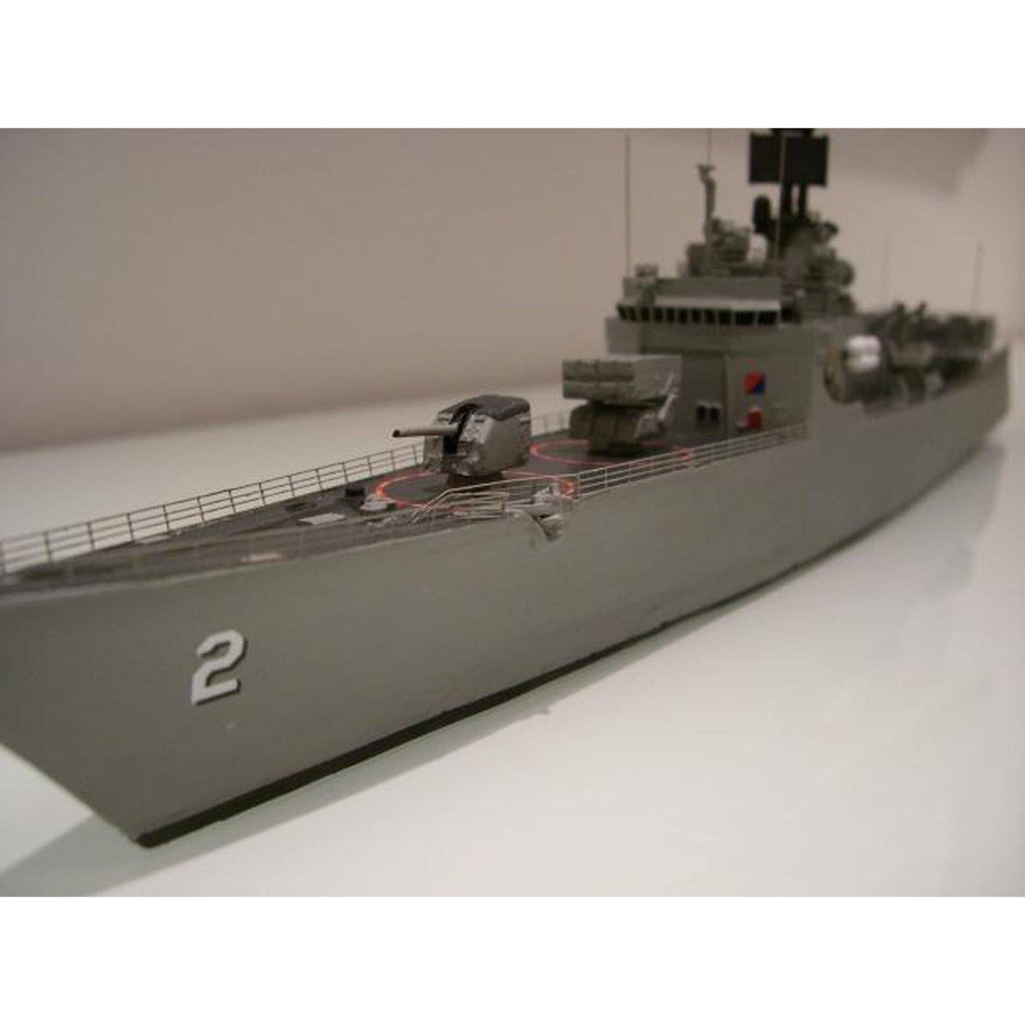 Iron Shipwrights USS Brooke FFG-1  Short Bridge Brooke class frigate 1/350 Scale Resin Model Ship Kit 4-194