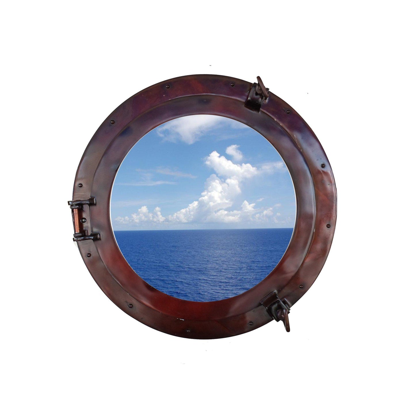 Handcrafted Model Ships Antique Copper Decorative Ship Porthole Window 20 MC-1965-20 AC - W