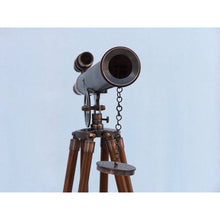 Handcrafted Model Ships Floor Standing Antique Copper with Leather Griffith Astro Telescope 65" ST-0124AC-L