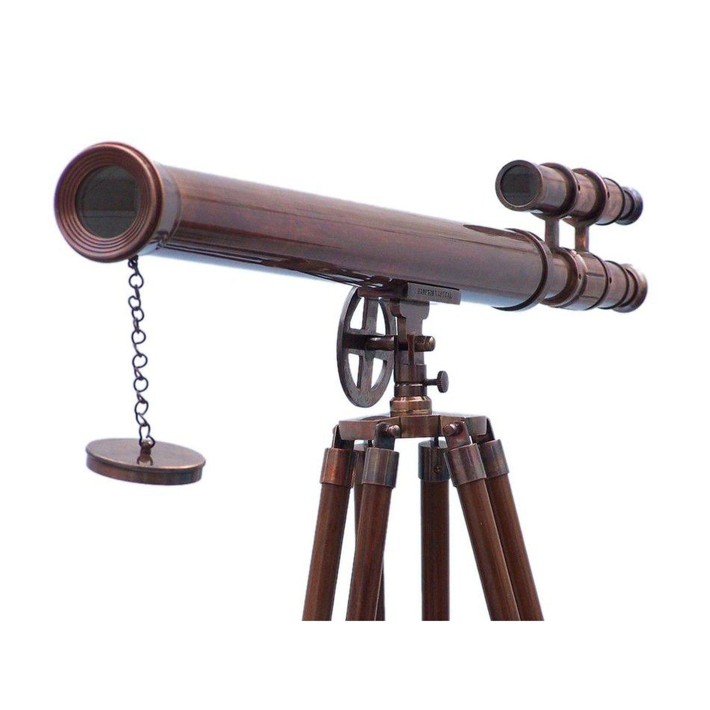 Handcrafted Model Ships Floor Standing Antique Copper Griffith Astro Telescope 64 ST-0124-AC
