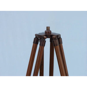 Handcrafted Model Ships Floor Standing Bronzed With Leather Griffith Astro Telescope 65" ST-0124-BZL