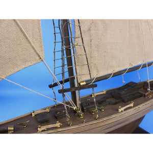 Handcrafted Model Ships Wooden Rustic Columbia Model Sailboat Decoration Limited 30" R-Columbia-30