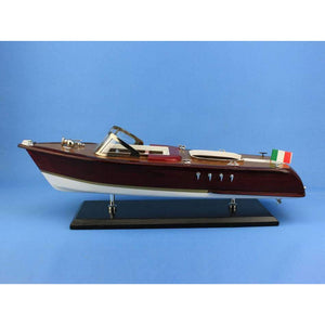 Handcrafted Model Ships Wooden Riva Aquarama Model Speed Boat 20" Riva20