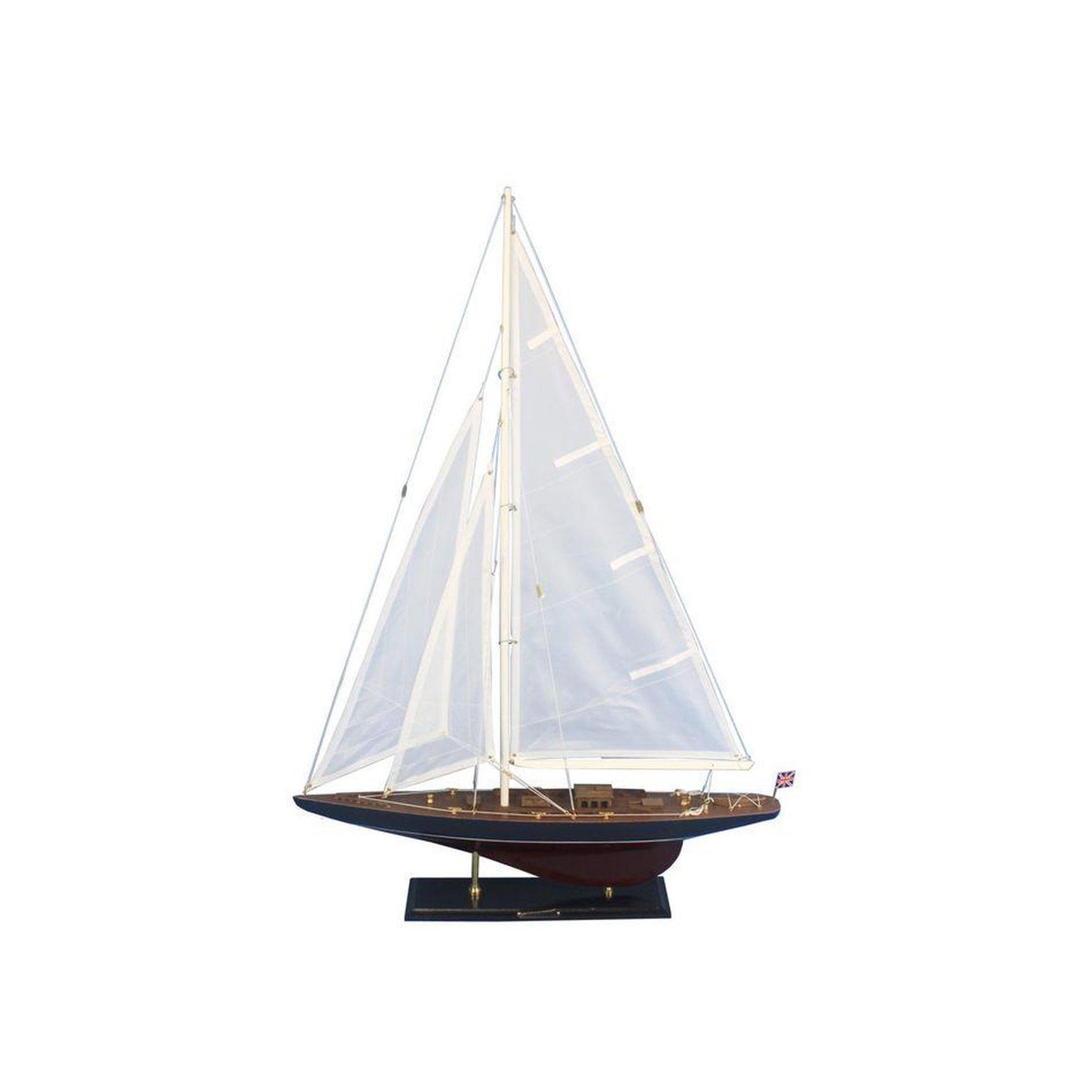 Handcrafted Model Ships Wooden Endeavour Model Sailboat Decoration 35