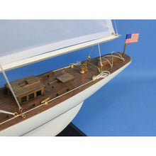 Handcrafted Model Ships Wooden Intrepid Model Sailbaot Decoration 35 INT-R-35