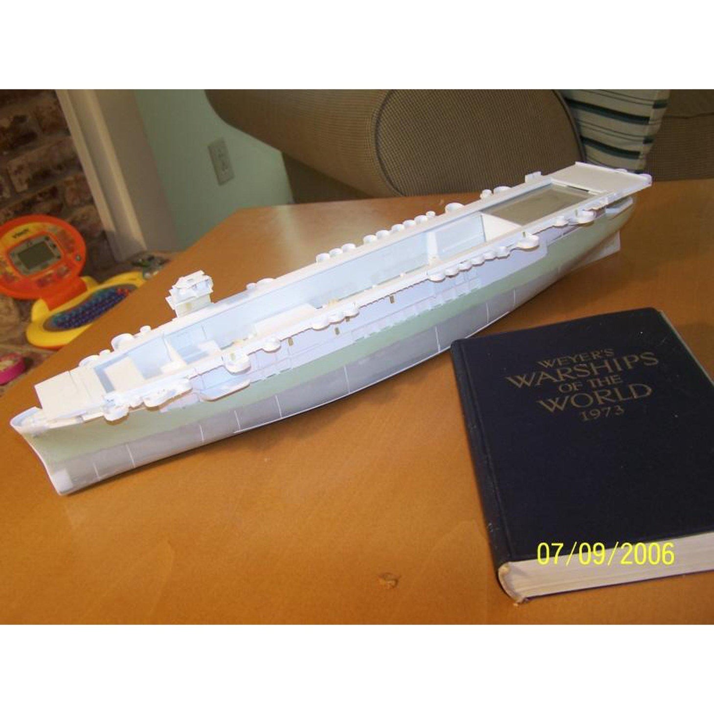 Iron Shipwrights USS Sangamon CVE-26  1944 1/350 Scale Resin Model Ship Kit 4-208