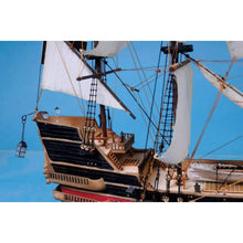 Handcrafted Model Ships Calico Jack's The William Model Pirate Ship 36 - White Sails The-William-36-White-Sails