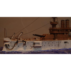 Iron Shipwrights USS Illinois BB7  1905 1/350 Scale Resin Model Ship Kit 4-153