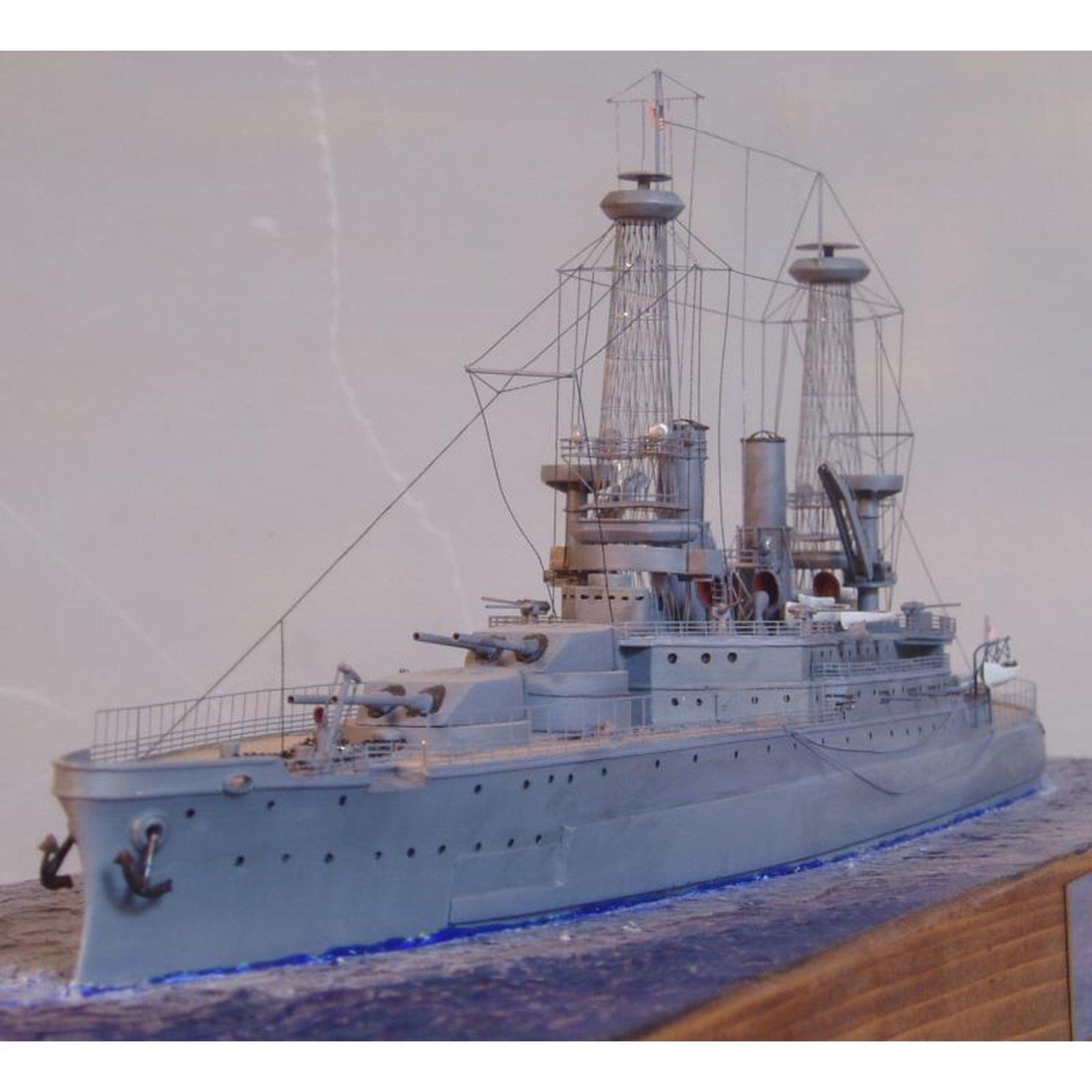 Iron Shipwrights USS Michigan BB27 1918   Kit by Keith Bender 1/350 Scale Resin Model Ship Kit 4-145