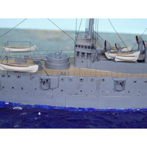 Iron Shipwrights USS New York ACR-2 US Armored Cruiser 1/350 Scale Resin Model Ship Kit 4-151