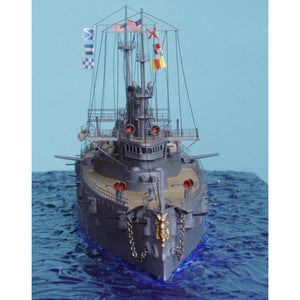 Iron Shipwrights USS New York ACR-2 US Armored Cruiser 1/350 Scale Resin Model Ship Kit 4-151