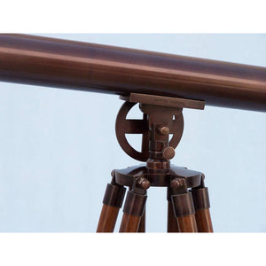Handcrafted Model Ships Floor Standing Bronzed Griffith Astro Telescope 65" ST-0124-BZ