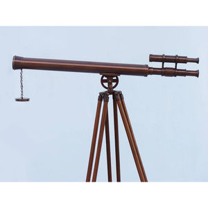 Handcrafted Model Ships Floor Standing Bronzed Griffith Astro Telescope 65" ST-0124-BZ