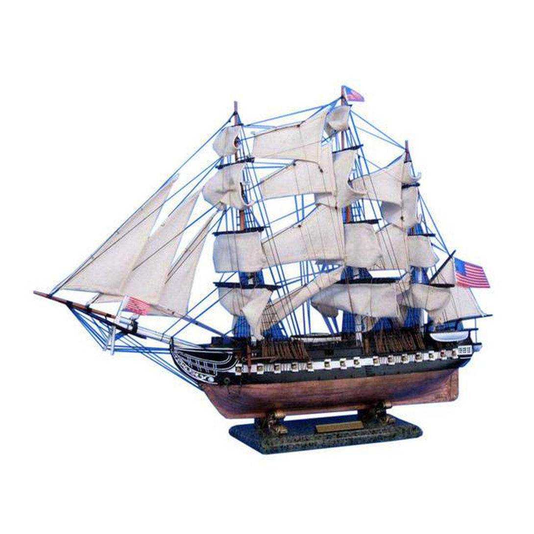 Handcrafted Model Ships USS Constitution Limited Tall Model Ship 30