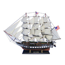 Handcrafted Model Ships Wooden USS Constitution Tall Model Ship 32 Constitution-32