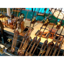 Handcrafted Model Ships USS Constitution Tall Model Ship 30 B0803