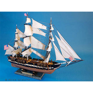 Handcrafted Model Ships USS Constitution Tall Model Ship 30 B0803