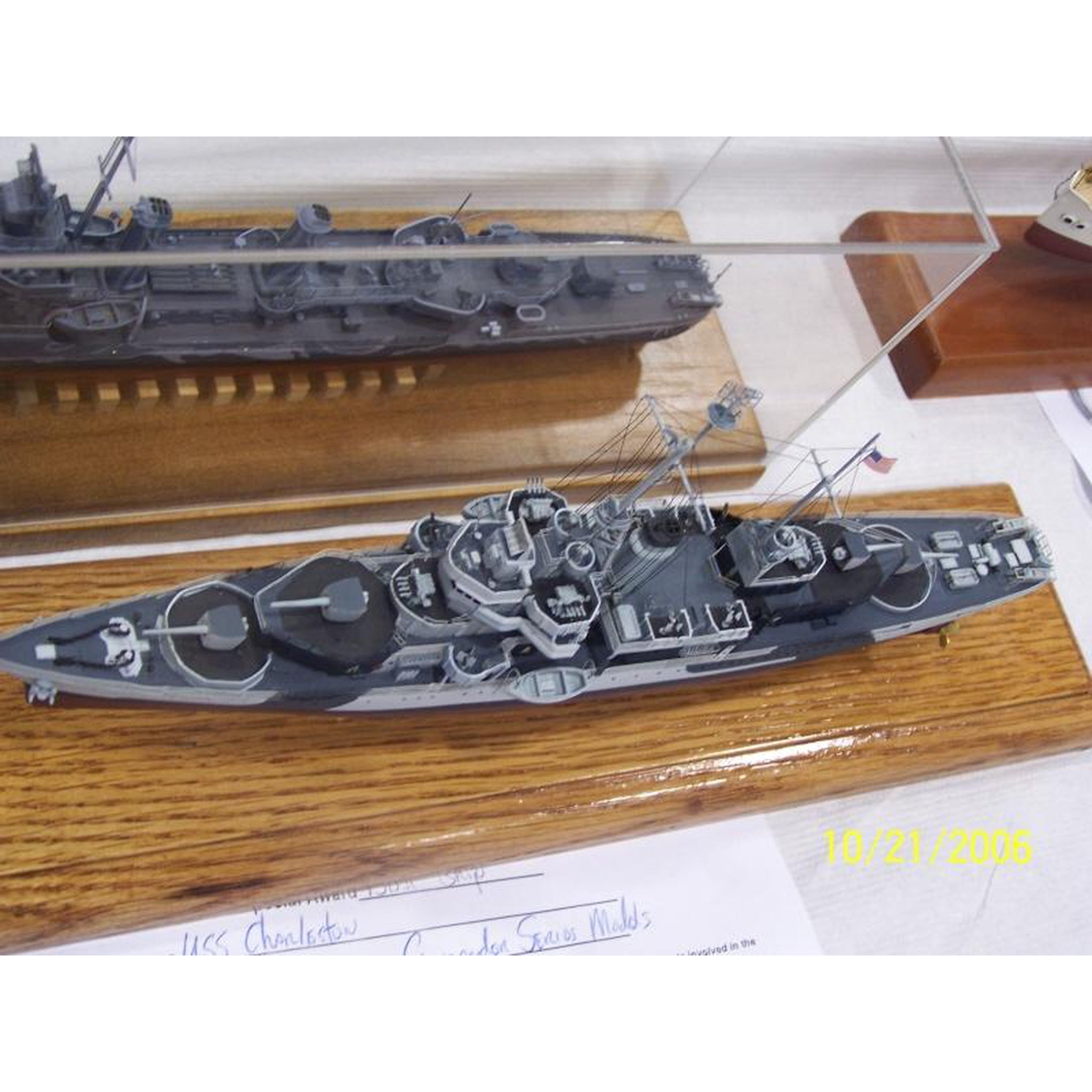 Buy USS Charleston PG51 US Erie class gunboat 1943 1/350 Scale Resin