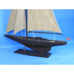 Handcrafted Model Ships Wooden Vintage Endeavour Limited Model Sailboat Decoration 35" END-R-35-RUSTIC
