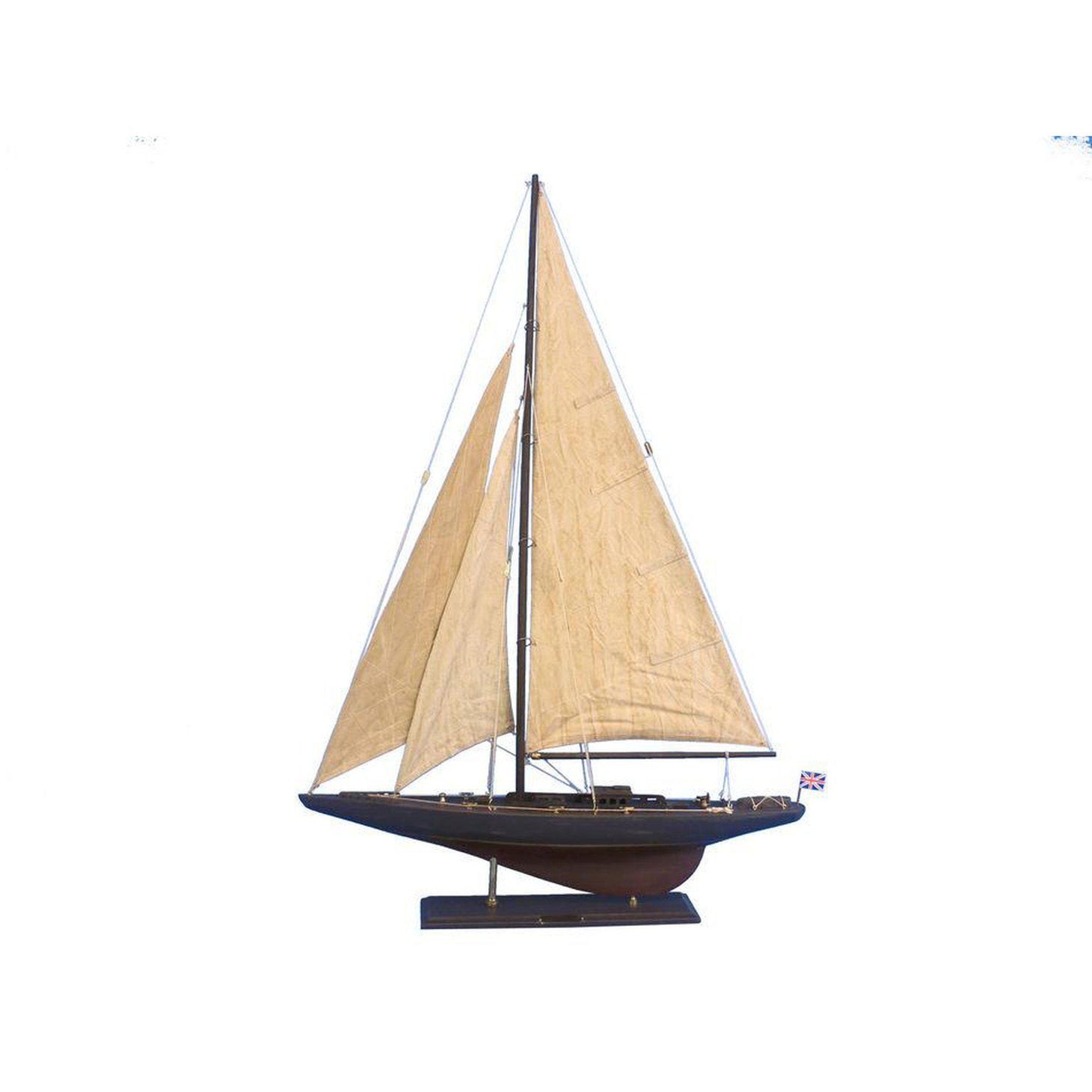 Handcrafted Model Ships Wooden Vintage Endeavour Limited Model Sailboat Decoration 35