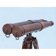 Handcrafted Model Ships Floor Standing Admiral's Antique Copper Binoculars 62 BI-0311AC