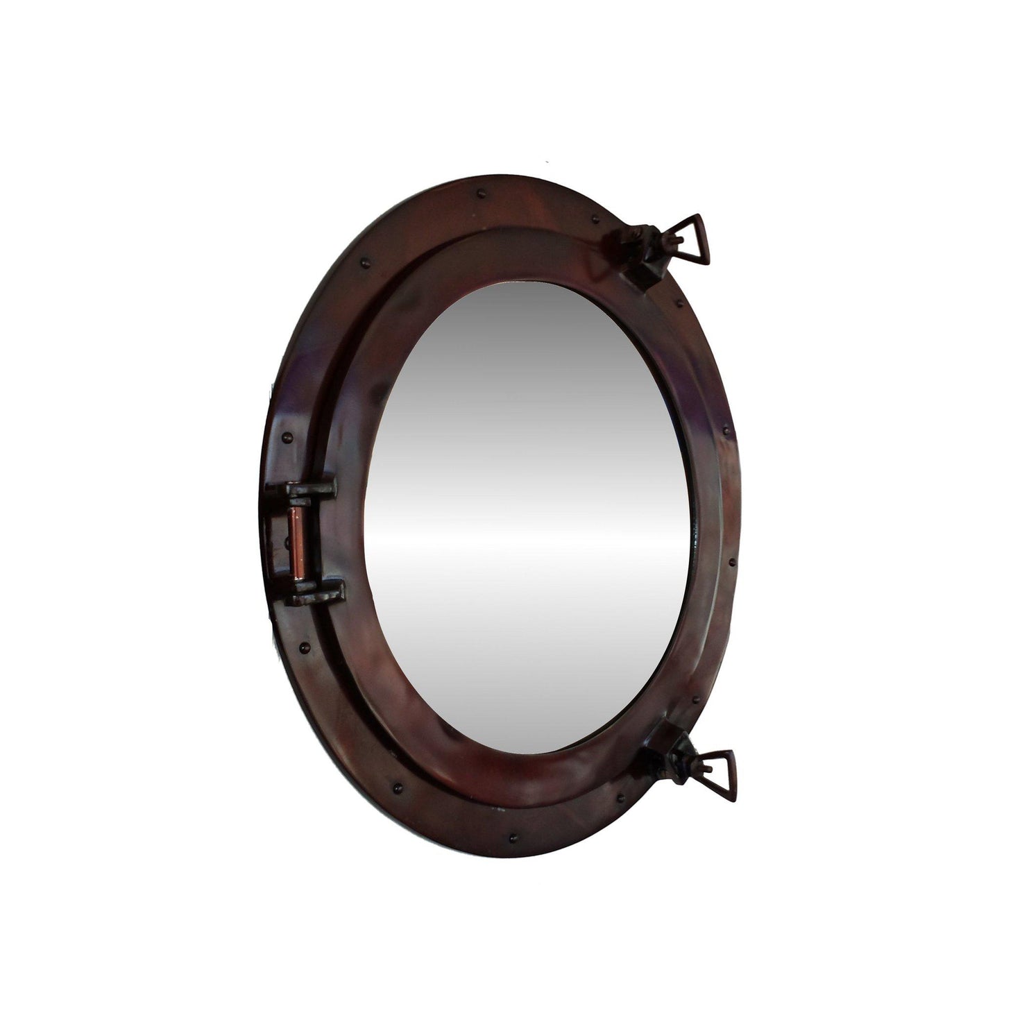 Handcrafted Model Ships Antique Copper Decorative Ship Porthole Mirror 20
