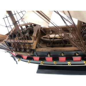 Handcrafted Model Ships Wooden Whydah Gally White Sails Limited Model Pirate Ship 26" Whydah-26-White-Sails