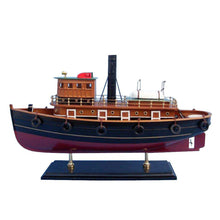 Handcrafted Model Ships Wooden River Rat Tugboat Model  FB-203