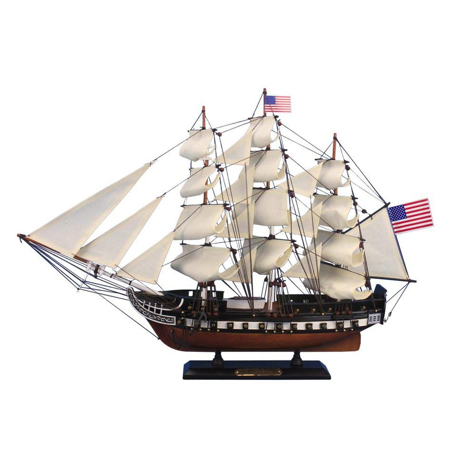 Handcrafted Model Ships Wooden USS Constitution Tall Model Ship 24 Constitution 20 - Rico