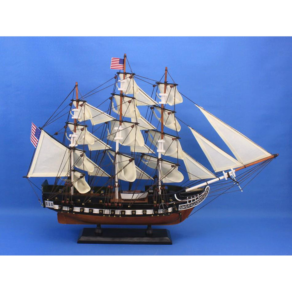 Buy Wooden USS Constitution Tall Model Ship 24