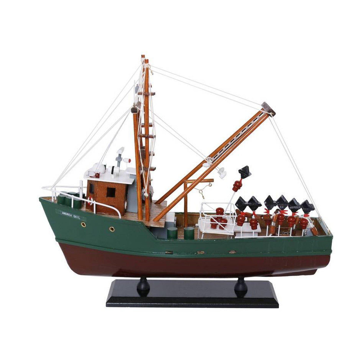 Handcrafted Model Ships Wooden Andrea Gail - The Perfect Storm Model Boat 16