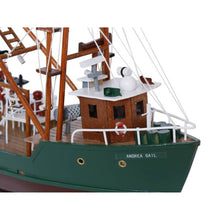 Handcrafted Model Ships Wooden Andrea Gail - The Perfect Storm Model Boat 16" Gail 16