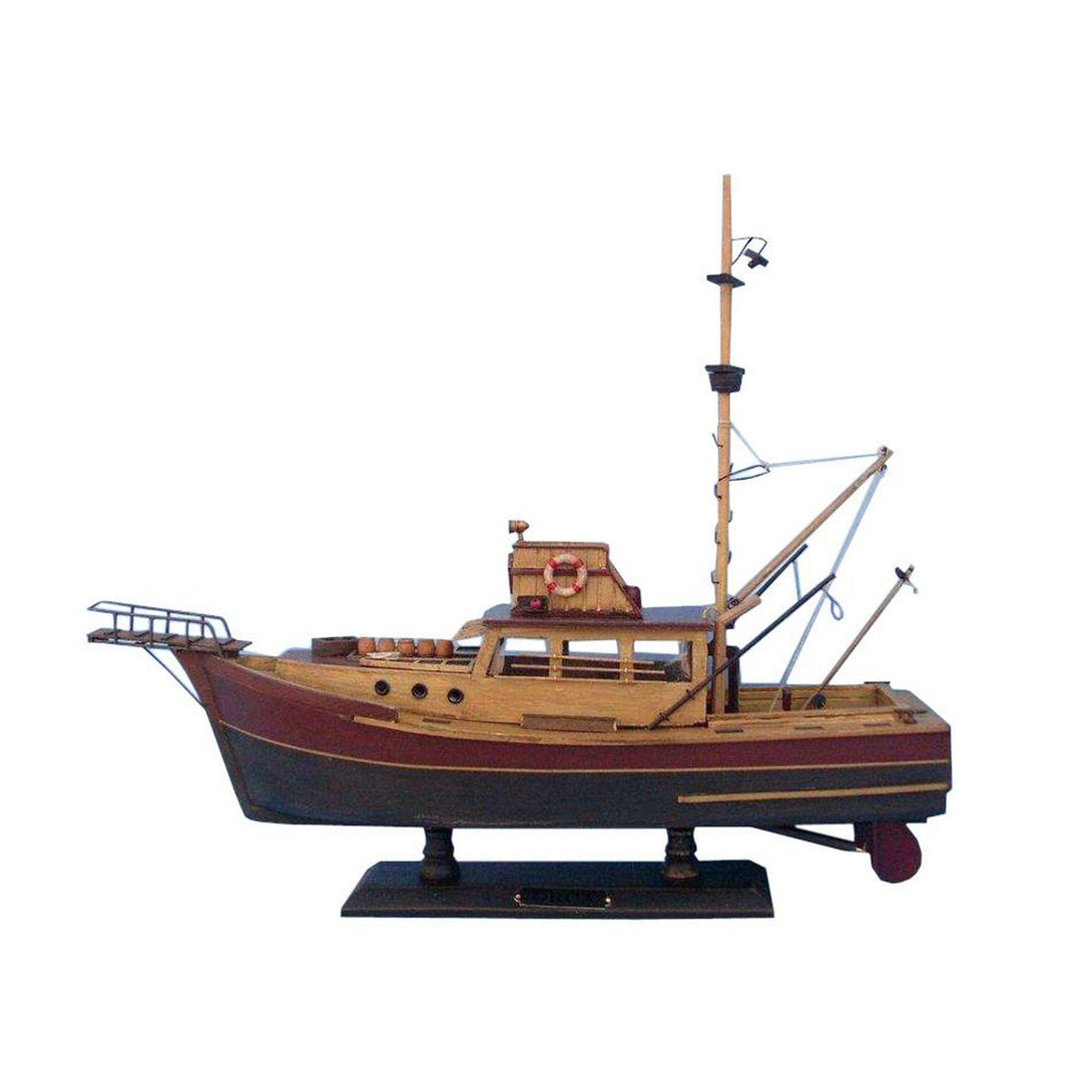 Handcrafted Model Ships Wooden Jaws - Orca Model Boat 20 Orca 20