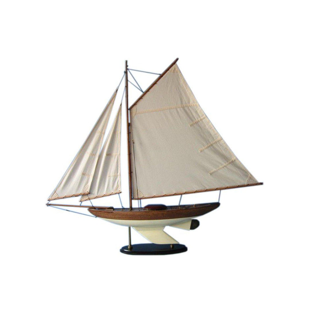 Handcrafted Model Ships Wooden Fine Sailing Sloop Model Decoration 40