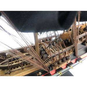 Handcrafted Model Ships Wooden Thomas Tew's Amity Black Sails Limited Model Pirate Ship 26 Amity-26-Black-Sails