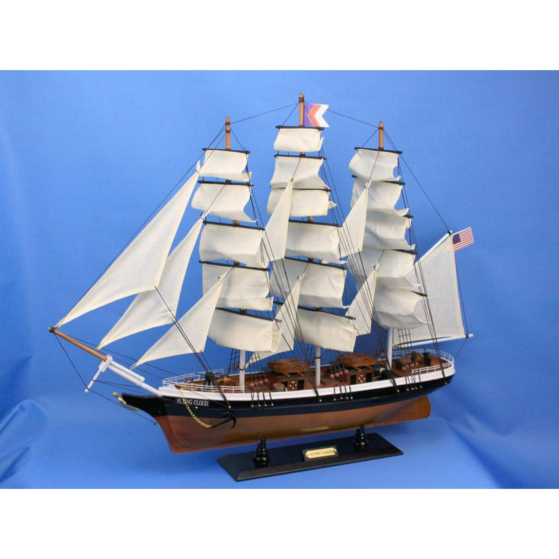 Handcrafted Model Ships Wooden Flying Cloud Tall Model Clipper Ship 30