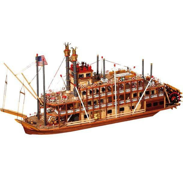 MISSISSIPPI RIVERBOAT (OCCRE 1:80) OC14003 Model Kit