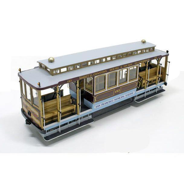 SAN FRANCISCO CABLE CAR (OCCRE 1:24/G-45) OC53007 Model Kit