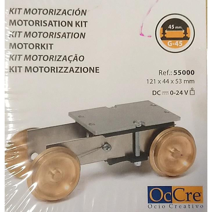 MOTORIZATION FOR G-45 SCALE TRAINS AND TRAMS (OCCRE) OC55000 Model Kit