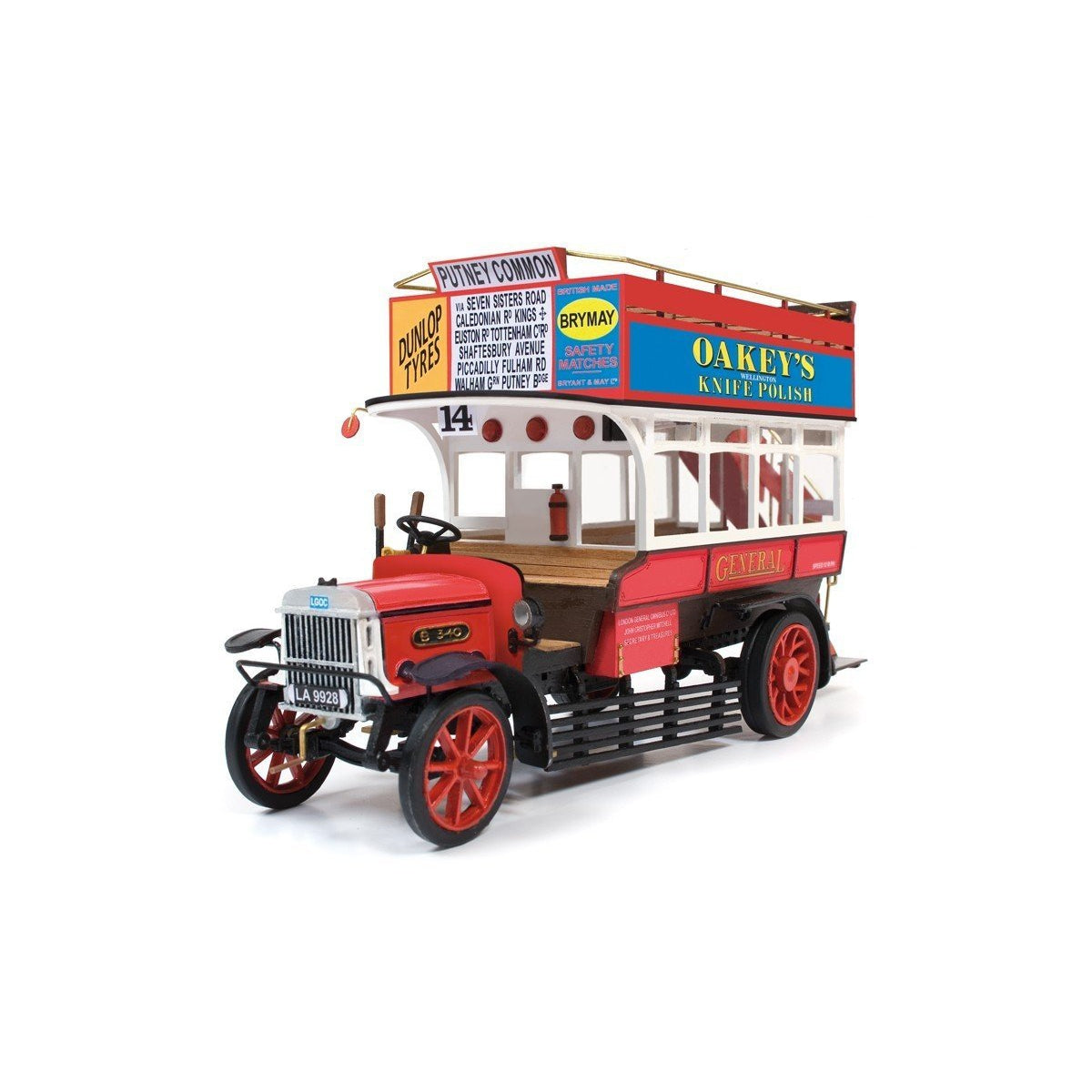  AEC BUS B-TYPE (OCCRE, 1:24) OC57000 Model Kit